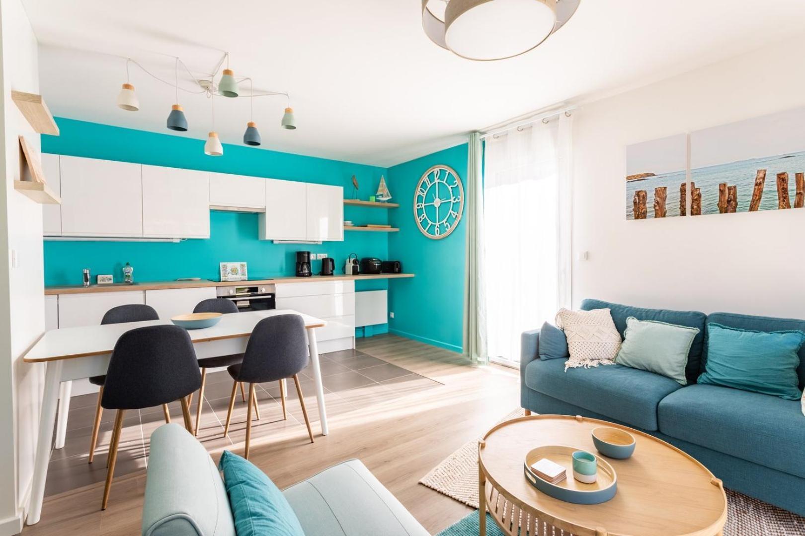 Le Celadon - Joli T3 Moderne - 2 Chambres Avec Канкаль Экстерьер фото